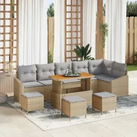 vidaxl-zestaw-sof-na-ogrod-z-poduszka-10-pcs-bezowy-polirattan
