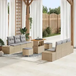vidaxl-zestaw-sof-na-ogrod-z-poduszka-9-pcs-bezowy-polirattan