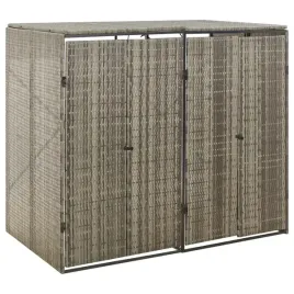 vidaxl-oslona-na-2-kosze-na-smieci-szara-140x80x117-cm-polirattan