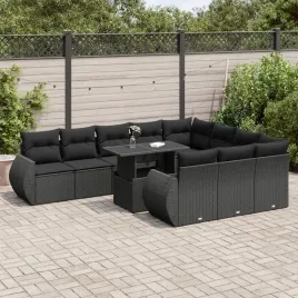 vidaxl-11-cz-zestaw-wypoczynkowy-do-ogrodu-poduszki-czarny-rattan-pe