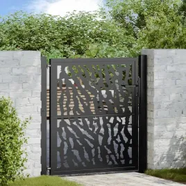 vidaxl-brama-ogrodowa-czarna-100x100-cm-stalowa-konstrukcja