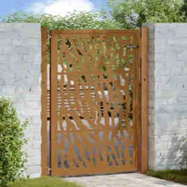 vidaxl-brama-ogrodowa-100x150-cm-stal-nierdzewna-wzor-sladu