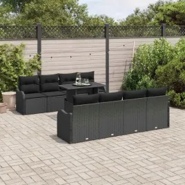 vidaxl-zestaw-sof-na-ogrod-z-poduszka-7-pcs-czarny-polirattan