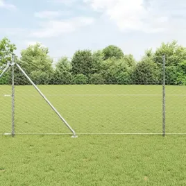 vidaxl-slupek-ogrodzeniowy-srebrny