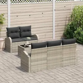 vidaxl-zestaw-sof-na-ogrod-6-pcs-jasnoszary-i-ciemnoszary-polirattan
