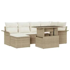 vidaxl-zestaw-sof-na-ogrod-z-poduszka-7-pcs-bezowy-polirattan