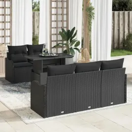 vidaxl-zestaw-sof-na-ogrod-z-poduszka-6-pcs-czarny-rattan-poli