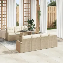 vidaxl-zestaw-sof-na-ogrod-z-poduszka-8-pcs-bezowy-rattan-poli