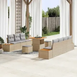 vidaxl-zestaw-sof-na-ogrod-z-poduszka-10-pcs-bezowy-polirattan