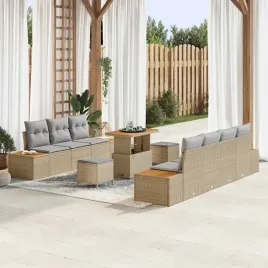 vidaxl-zestaw-sof-na-ogrod-z-poduszka-10-pcs-bezowy-polirattan