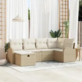 vidaxl-zestaw-sof-na-ogrod-z-poduszka-6-pcs-bezowy-polirattan