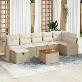 vidaxl-zestaw-sof-na-ogrod-z-poduszka-8-pcs-bezowy-polirattan