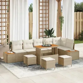 vidaxl-zestaw-sof-na-ogrod-z-poduszka-10-pcs-bezowy-polirattan