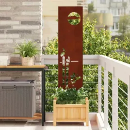 vidaxl-ekran-zapewniajacy-prywatnosc-w-ogrodzie-rdzawy-32-x-140-cm