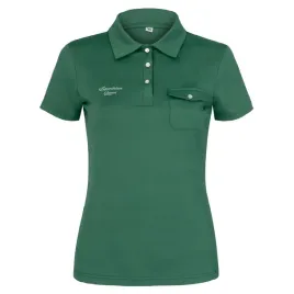 koszulka-polo-jezdziecka-damska-equestrian-queen-kimberly-26ss-zielona-s