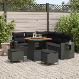 vidaxl-zestaw-sof-na-ogrod-z-poduszka-8-pcs-czarny-polirattan