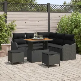 vidaxl-zestaw-sof-na-ogrod-z-poduszka-8-pcs-czarny-polirattan