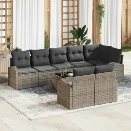 vidaxl-zestaw-sof-na-ogrod-z-poduszka-9-pcs-szary-polirattan