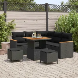 vidaxl-zestaw-sof-na-ogrod-z-poduszka-8-pcs-czarny-polirattan