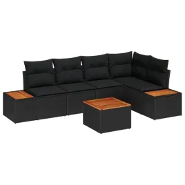 vidaxl-zestaw-sof-na-ogrod-z-poduszka-6-pcs-czarny-polirattan