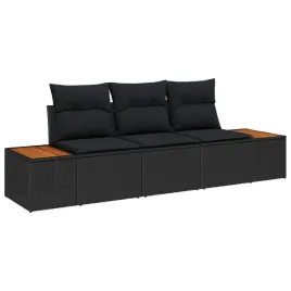 vidaxl-zestaw-sof-na-ogrod-z-poduszka-3-pcs-czarny-polirattan