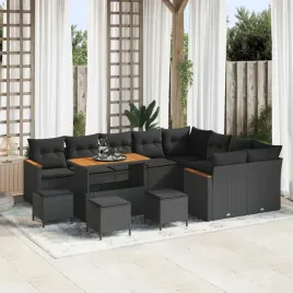 vidaxl-zestaw-sof-na-ogrod-z-poduszka-13-pcs-czarny-rattan-poli