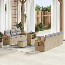 vidaxl-zestaw-sof-na-ogrod-13-pcs-bezowy-i-jasnoszary-polirattan
