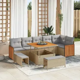 vidaxl-zestaw-sof-na-ogrod-11-pcs-bezowy-i-jasnoszary-polirattan