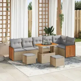 vidaxl-zestaw-sof-na-ogrod-11-pcs-bezowy-i-jasnoszary-polirattan