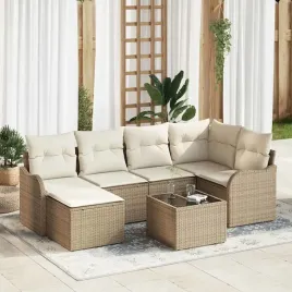 vidaxl-zestaw-sof-na-ogrod-z-poduszka-7-pcs-bezowo-bialy-polirattan