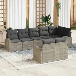 vidaxl-zestaw-sof-na-ogrod-z-poduszka-8-pcs-jasnoszary-polirattan