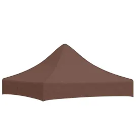 vidaxl-dach-do-namiotu-imprezowego-2-x-2-m-brazowy-270-g-m