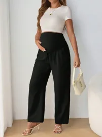 shein-czarne-bawelniane-spodnie-ciazowe-casual-wide-leg-46-1ma