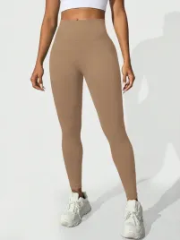 shein-bezowe-legginsy-sportowe-wysoki-stan-wyszczuplajace-m-2ba