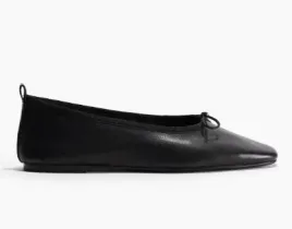 handm-baleriny-damskie-skorzane-czarne-wsuwane-39-y6b