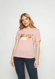 guess-t-shirt-damski-blyszczacy-logo-rozowa-xs-wyf