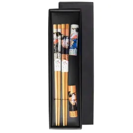 zestaw-2-par-paleczek-bambusowych-do-sushi-z-podstawkami-geisha