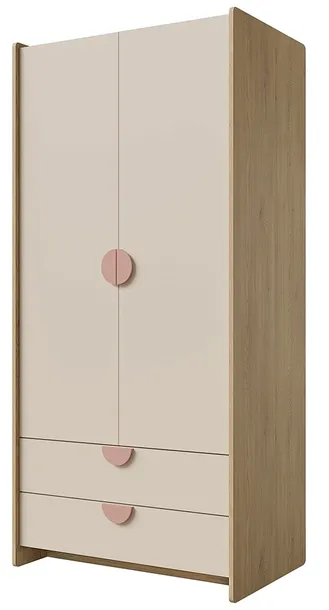 szafa-malmo-2-dab-cremona-macadamia-blekit-marka-bez-marki