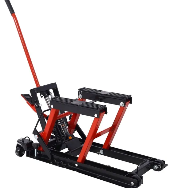 PODNOŚNIK STOJAK MOTOCYKLOWY ATV QUAD 680 KG WZMOCNIONY HYDRAULICZNY CIĘŻKI