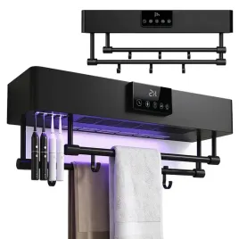 suszarka-na-reczniki-elektryczna-450w-organizer-na-szczoteczki-swiatlo-uv