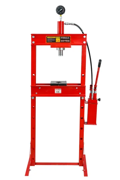 PRASA HYDRAULICZNA 20T NAPĘD SZYBKO - WOLNO + PRZESUWANY TŁOK L/P SOLIDNA