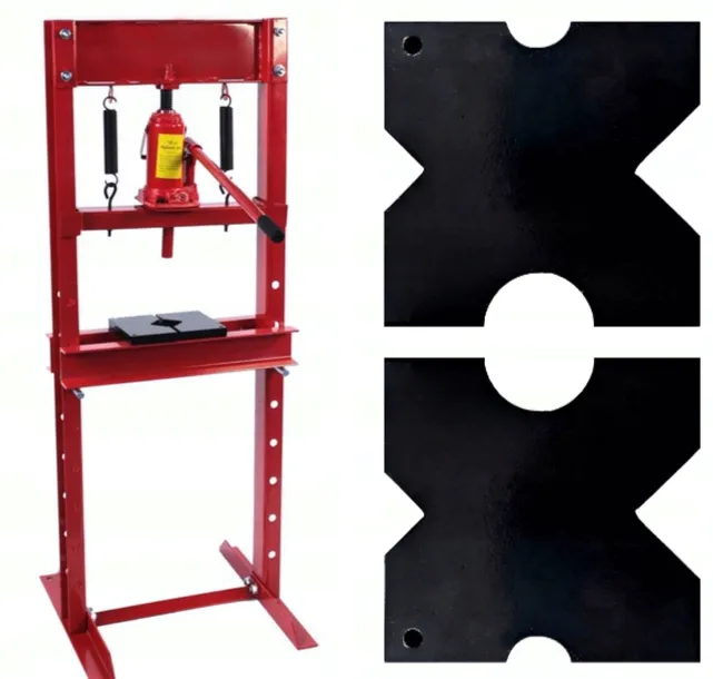 Prasa HYDRAULICZNA 12 TON 12T+ PRYZMY MOTYL MOCNA SOLIDNA KONSTRUKCJA