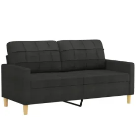 sofa-2-osobowa-czarna-tkanina-metal-158x77x80-cm