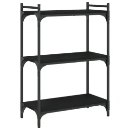 regal-na-ksiazki-z-metalowa-rama-czarny-60x30x86-cm