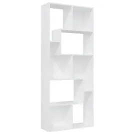 regal-na-ksiazki-bialy-material-drewnopochodny-67x24x161-cm