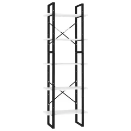 regal-na-ksiazki-bialy-5-polek-60-x-30-x-105-cm-i-60-x-30-x-70-cm