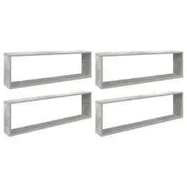 zestaw-4-polek-sciennych-szescian-szarosc-betonu-100x15x30-cm