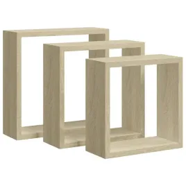 zestaw-3-polek-sciennych-kostka-mdf-dab-sonoma-30x10x30cm-27x10x27cm