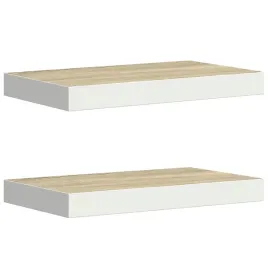 polka-scienna-mdf-i-metal-debowy-bialy-40x23x38-cm