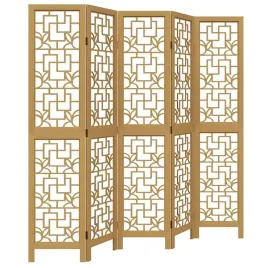 parawan-z-drewna-paulowni-brazowy-175-180x180-cm-5-paneli